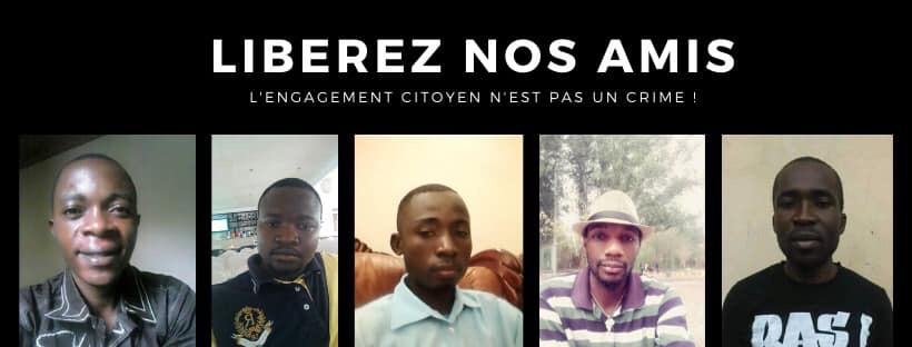 Congo 5 jeunes détenus