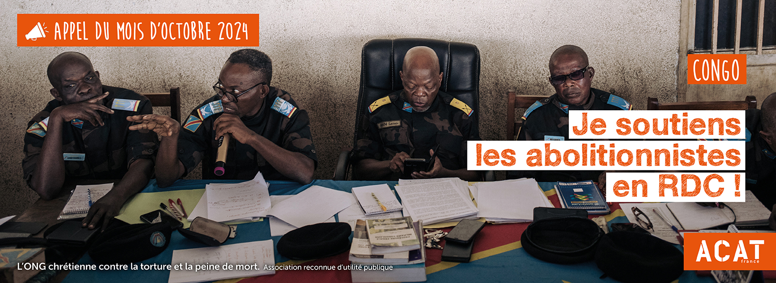 Je soutiens les abolitionnistes en RDC !